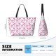 thumbnail image 4 of Fotbe Seahorse and Starfish Bolsa de Viaje para Playa - Resistente al Agua, Bolsa Tote de Gran Capacidad y Ligera con 7 Bolsillos para Mujeres y Hombres, 4 of 7