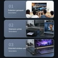thumbnail image 3 of USB 2.0 Extendable Cable Male to Female Power Cord Adapter Wire Line with Screw Panel Mount for use in Tight Space, 3 of 13