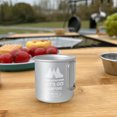 thumbnail image 4 of 300ML Picnic Cup Ultra-light Hiking Mug Outdoor Kitchen Equipment Sport Supplies (Silver), 4 of 8