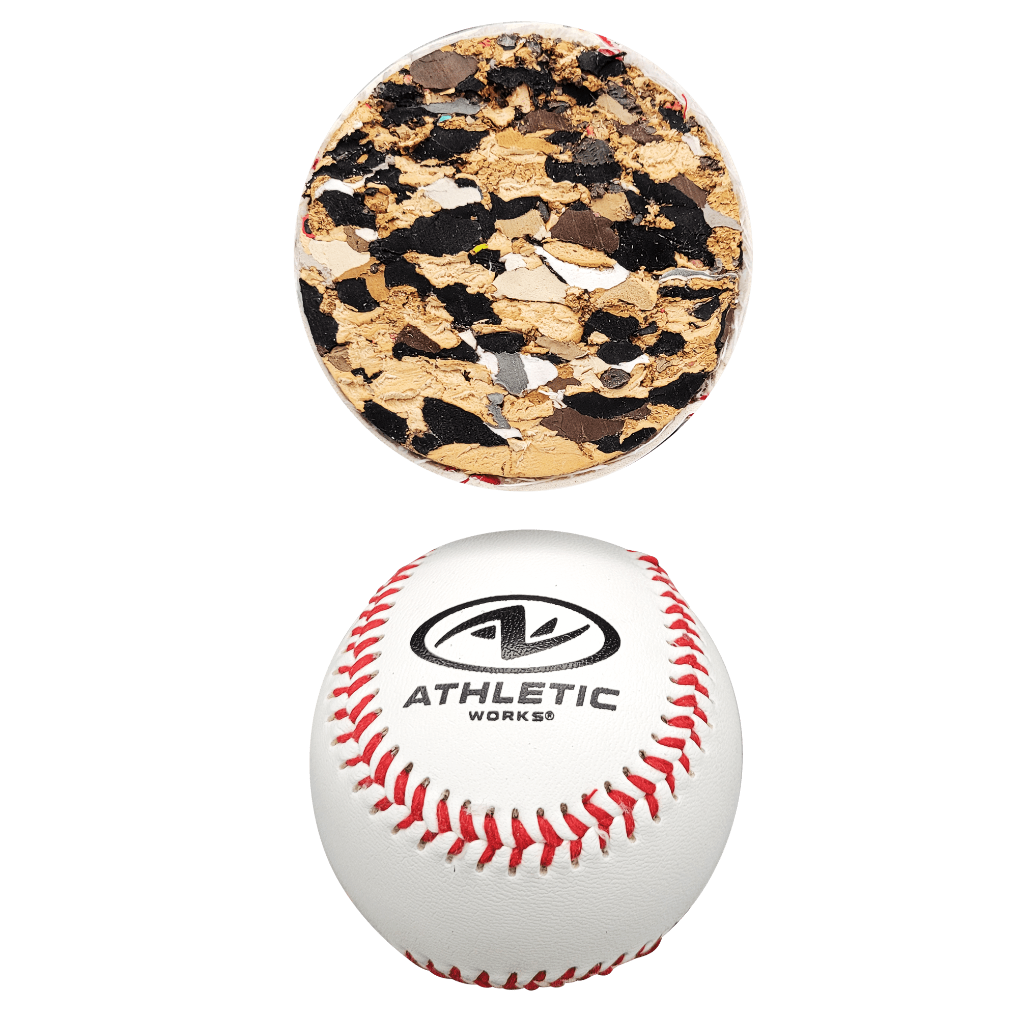 Athletic Works 12 Pack Durable Training and Recreation Baseballs