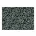 thumbnail image 1 of Black and Grey Cutting Board, Pattern with Fern Leaves and Big Flowers Abstract Scroll Garden Art, Decorative Tempered Glass Cutting and Serving Board, Small Size, Black and Grey, by Ambesonne, 1 of 1
