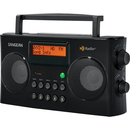 Sangean HDR-16 AM/FM HD Portable Radio (Best Portable Hd Radio)