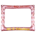 thumbnail image 1 of 1 Pc Birthday Inflatable Photo Frame PVC Party Photo Props Supply for Age 40, 1 of 7