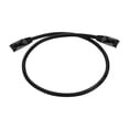 thumbnail image 6 of Monoprice Cat6A Flexible TPE Patch Cable - 2 Feet - Black | UTP, 24AWG, 500MHz, Pure Bare Copper, Snagless RJ45, Ethernet Cable - Flex Series, 6 of 6