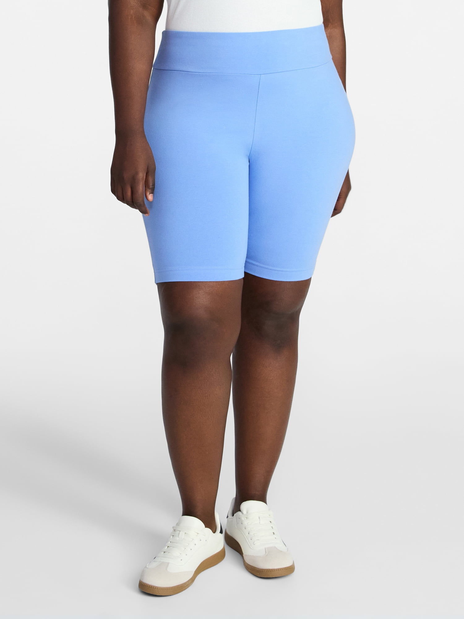 Terra & Sky Women's Plus Size Bike Shorts, Sizes 0X-5X