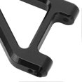 thumbnail image 3 of 1 Pair RC Front Upper Swing Arm Aluminium Alloy Suspension Arm Upgrade Parts for 1/10 UD1002 UD1002se Desert Off Road Short Truck Black, 3 of 4