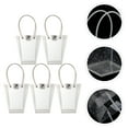 thumbnail image 2 of Miangastore Handy Gift Bag Transparent 5Pcs 13.76X3.93X3.93In, 2 of 8