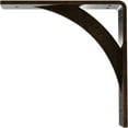 thumbnail image 4 of Ekena Millwork 2"W x 8"D x 8"H Legacy Steel Bracket, Antiqued Bronze, 4 of 13