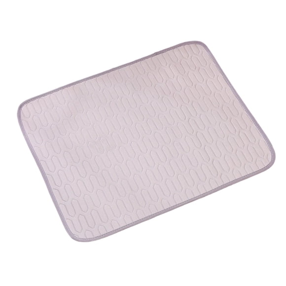 Lit pour Animaux de Compagnie Grand Tapis Extra Grand pour Chien Petit Tapis de Chenil Tapis de Sommeil pour Chien Tapis de Glace pour Chiens et Chats Tapis d'Été en Gel Lit pour Animaux de Compagnie Confortable Respirant en Soie Glacée Latex pour Chaud
