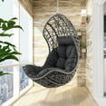 thumbnail image 1 of Gymax Hanging Egg Chair PE Rattan Swing Hammock Chair w/ Soft Pillow & Cushion, 1 of 10