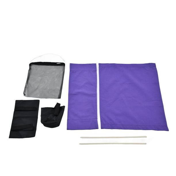 Funda De Lona Para Silla De Director - Impermeable, Varios Colores A Rayas, 21x11 Pulgadas