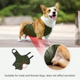 thumbnail image 5 of UOSIA Waterproof Corgi Raincoat - Anti-Dirty Dog Belly Vest & Chest Protector,, 5 of 6