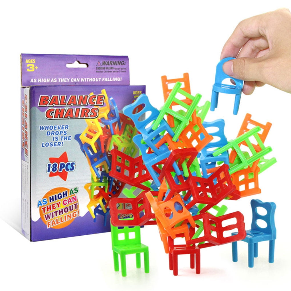 Balance Chairs Game Stacking Puzzle Toys kids Educational Desktop games.xd 