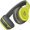 Refurbished Beats by Dr. Dre Solo2 Wireless Shock Yellow On Ear Headphones MKQ12AM/A