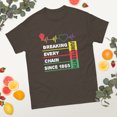thumbnail image 2 of Breaking Every Chain Juneteenth Black History Month Pride Graphic classic tee (Dark Chocolate, 3XL), 2 of 4