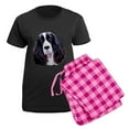 thumbnail image 5 of CafePress - English Springer Spaniel Women's Dark Pajamas - Women's Short Sleeve Print T-Shirt and Pants Dark Cotton Pajama Set, 5 of 7