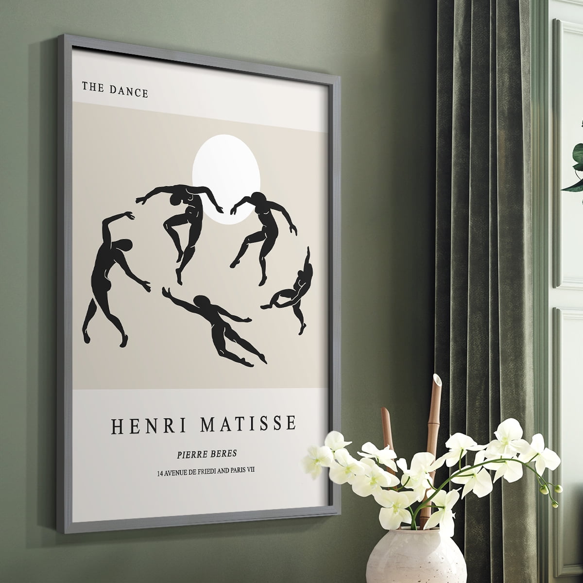 Matisse XCII Framed Print - Solid Wood