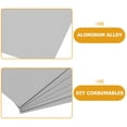 thumbnail image 3 of HEANUJJ 6Ud Placas De Metal Para Sublimación Color Plata Ideales Para Y Fiestas, 3 of 6