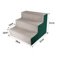 thumbnail image 3 of Amdohai Detachable Dog Stairs Durable Practical Slip-Proof Pet Steps Ramp Ladder for High Beds Couch, 3 of 8
