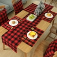 thumbnail image 2 of Under 10 Placemat Christmas Insulation Mat Christmas Table Placemats Christmas Rustic Vintage Washable Table Mats, 2 of 7