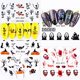 thumbnail image 2 of Adhesivos para uñas HUOGUO Halloween Water Transfer, 24 hojas, 2 of 3