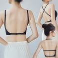 thumbnail image 5 of Brasier Sujetador Deportivo sin Costuras, sin Relleno Ni Aros, Ligero y Cómodo para Yoga, Bralette con Espalda Cruzada y Soporte Incorporado. Grande, 5 of 5