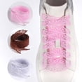 thumbnail image 6 of Necvior 1 Pair Lace Shoestrings for Casual Sneakers Women Girls Wide Shoes Laces Bowknot, 6 of 15