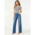 thumbnail image 3 of Sofia Jeans Women's Diana Palazzo Super High Rise Gusset Jeans, 3 of 6