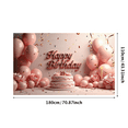 thumbnail image 5 of Golden Sparkling Happy 80th Birthday Banner Party Supplies Background Decorations Celebration Photography Props Backdrop Birthday Party, 5 of 8