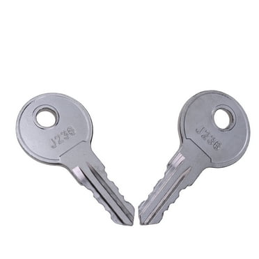 2 Pcs 236-A  J236 Door Lock Key Switch Blade Style