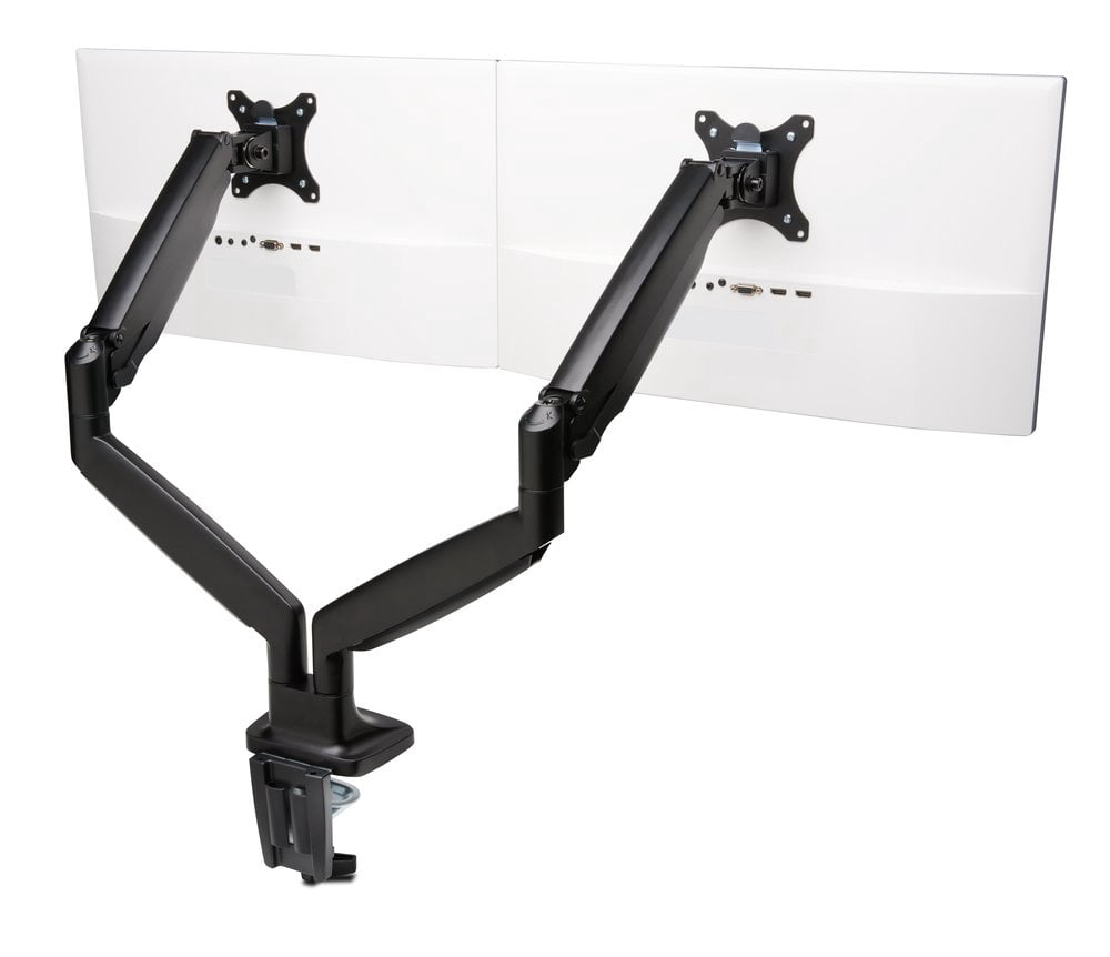 Kensington SmartFit One-Touch Height Adjustable Dual Monitor Arm - Black