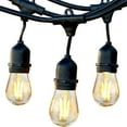 thumbnail image 3 of Brightech Ambience Pro Edison Black LED Waterproof Outdoor String Lights, 48 Ft., 3 of 12