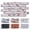 Large Brick-P-1, variant on Faux Brick 3D Wall Panels Large Brick-E-1 1 Count