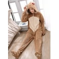 thumbnail image 5 of Richie House Women's Soft and Warm Fleece Pajama Suit RHW2780-A-L, 5 of 7