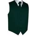 thumbnail image 4 of Neil Allyn 7-Piece Formal Tuxedo with Flat Front Pants, Shirt, Hunter Green Vest, Tie & Cuff Links. Prom, Wedding, Cruise, 4 of 5