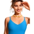 thumbnail image 3 of Top de Bikini CRZ YOGA con Relleno en V Ajustable Azul XL, 3 of 3