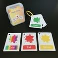 thumbnail image 5 of Biplut 27Pcs/20Pcs/30Pcs Baby Flash Card Thickened Eye Improve Logic Early Learning Flash Card Animal Number Alphabet Card Kit for Newborn (Zoo Animal(20Pcs)), 5 of 13
