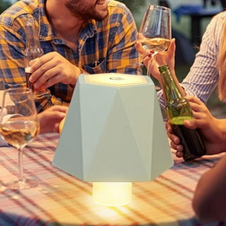 

Lchentee Bottle Ambient Light LED Wine Bottle Lamp Aluminum Alloy Waterproof Rechargeable Cordless Desk Table Night Light for Home Office Bar Cafe Decoration