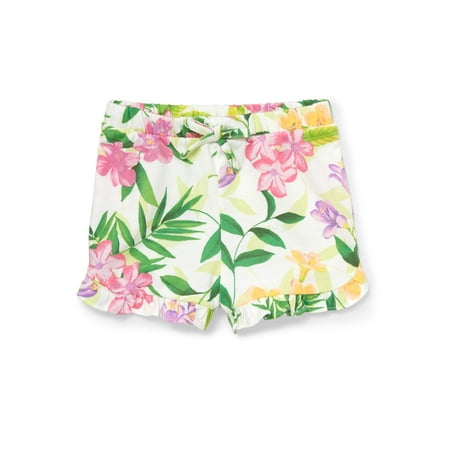 Tropical Floral Knit Shorts (Baby Girls & Toddler Girls)