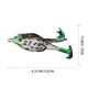 thumbnail image 3 of Rana para pescar Rana de superficie Equipo de pesca para principiantes, aficionados y para pescar bagres, pez espátula, pez cabeza de serpiente y trucha, 3 of 4