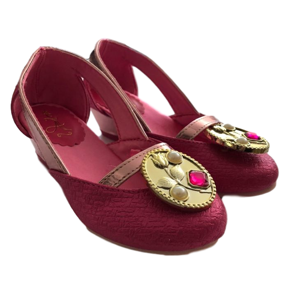 Disney Aurora Costume Shoes for Girls Sleeping Beauty Pink