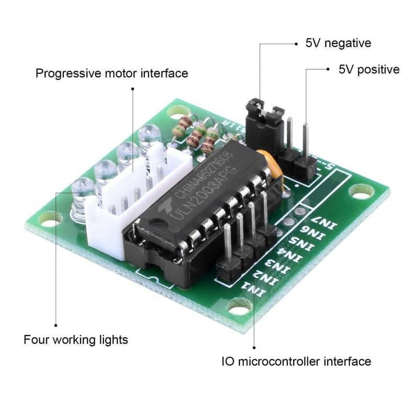 5V 4-Phase Geared Stepper Motor with Uln2003 Driver Board 28Byj-48 for Arduino