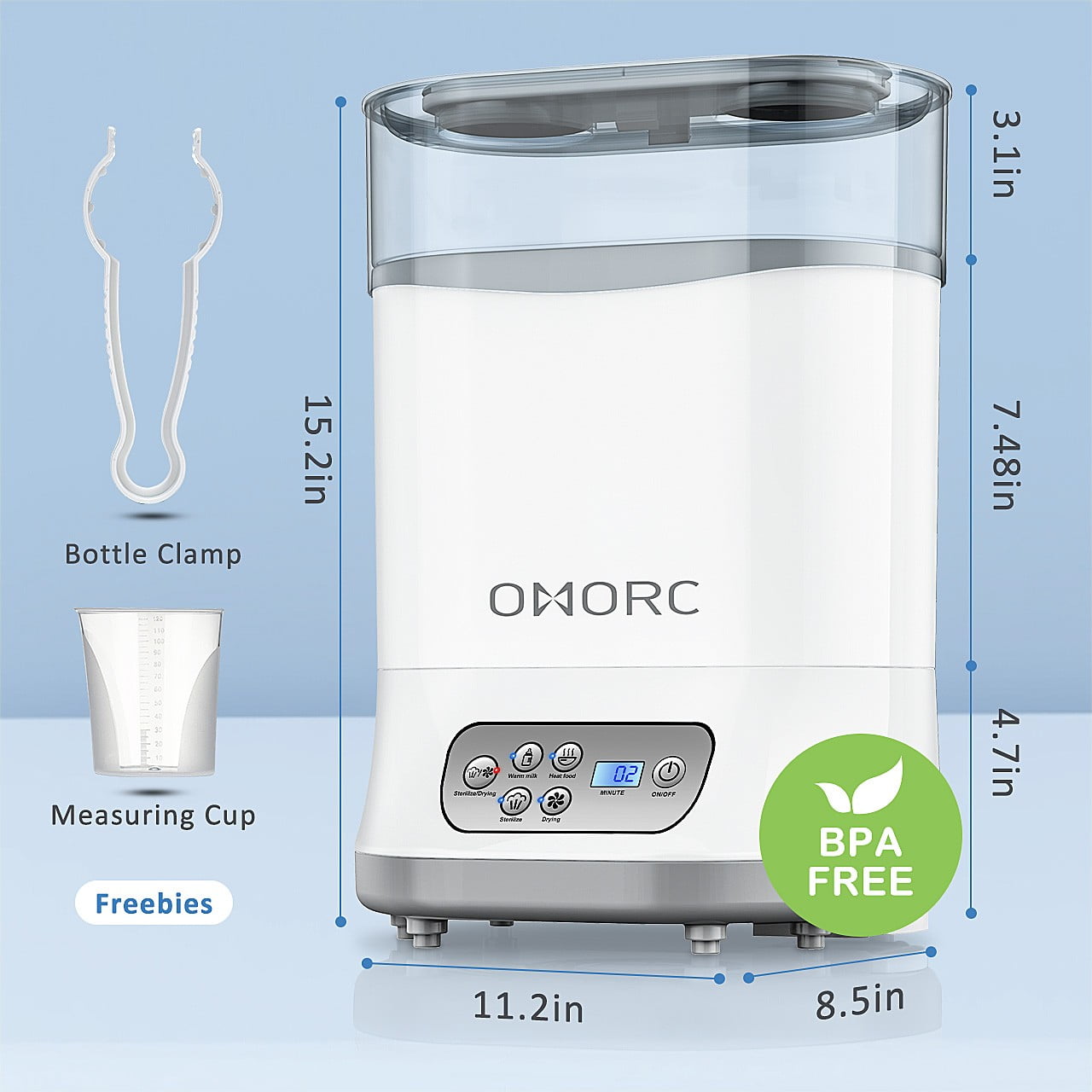 Omorc bottle sterilizer sales