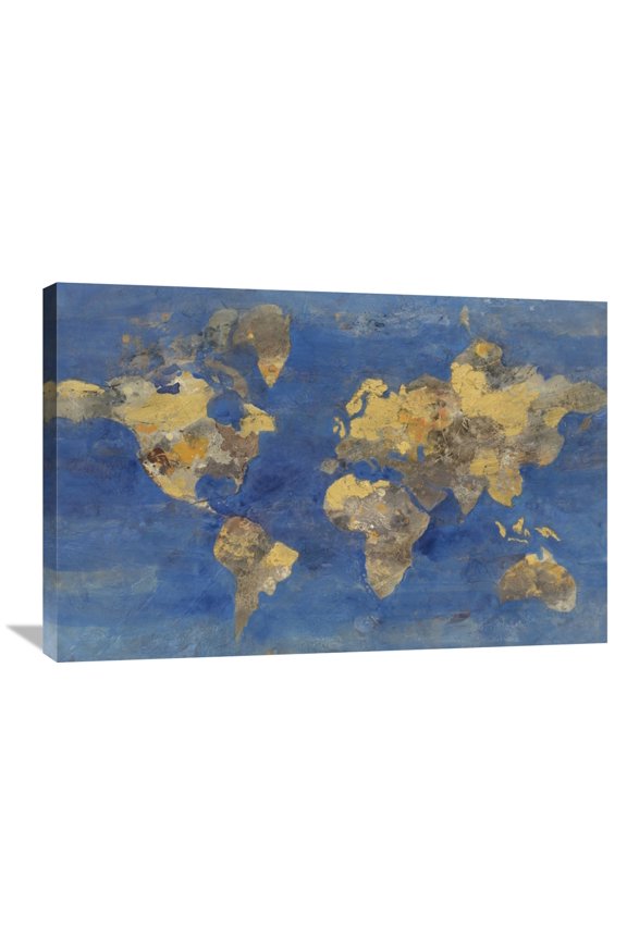 Albena Hristova 'Golden World' Canvas Wall Art