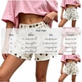 thumbnail image 5 of Nolissa Womens Polka Dot Jean Shorts Drawstring Frayed Hem Cargo Denim Shorts with Pockets Beach Vacation Shorts, 5 of 7