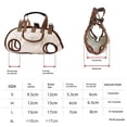 thumbnail image 3 of Pet Carrier Backpack, Breathable Mesh Backpack Carrier for Small Medium Dogs with Adjustable Straps, Storage Pocket and Matched Dog Leash, Hands Free Dog Carrier _ S, 3 of 9