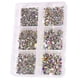 thumbnail image 2 of XWSHYW Uñas Postizas Nuevo Champagne 6 Joyas de Uñas con Uñas de Diamante Planas de Colores, 2 of 2