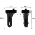 thumbnail image 2 of Bluetooth FM Transmitter for Car Latest Auto Connect, Wireless Radio Car Receiver Adapter Bluetooth Kit with Hands-Free Calling, USB Charger 5V/3.1A a, 2 of 5