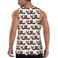 thumbnail image 3 of Gaeub Cute Puppy Men's Athletic Tank Top, Workout Sleeveless Shirts, Running Tank Tops for Gym, Running, Training - 4X-Large, 3 of 9