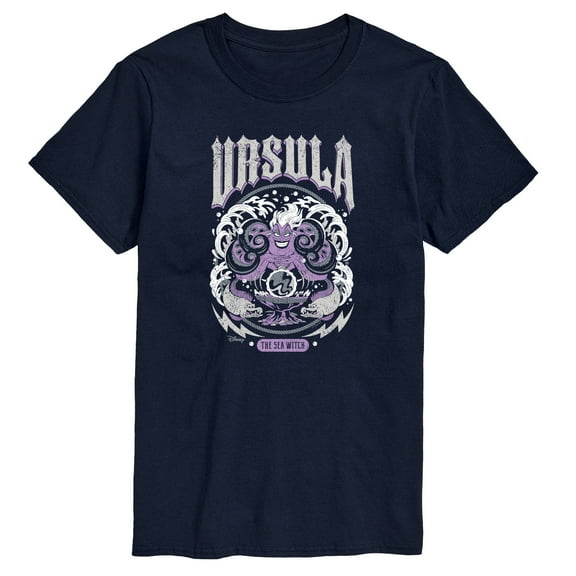 Disney Villians - Ursula The Sea Witch - Men's Short Sleeve Graphic T-Shirt